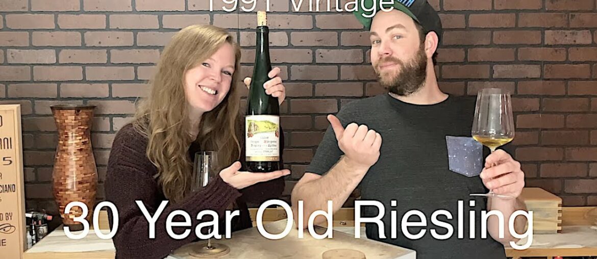 Drinking A 30 Year Old Riesling