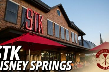 STK Dinner Review at Disney Springs | Disney Dining Show
