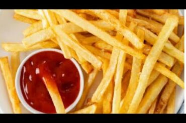 French fries recipe - Homemade crispy fries recipe - Restaurant Style french fries Recipe