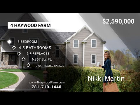 4 Haywood Farm, Lynnfield, MA Presented By Nikki Martin 4 Haywood Farm, Lynnfield, MA Presented By Nikki Martin