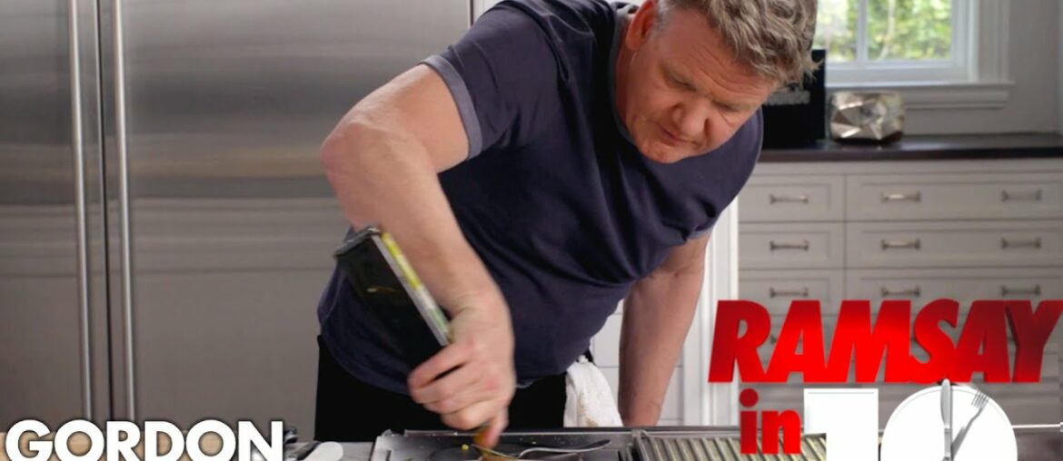 Gordon Ramsay Cooks Mediterranean Sea Bass in Under 10 Minutes | Ramsay in 10 Gordon Ramsay Cooks Mediterranean Sea Bass in Under 10 Minutes | Ramsay in 10