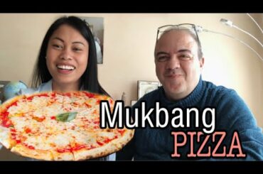50CM PIZZA MUKBANG | ITALIAN FOOD | Jenelyn Iacovangelo