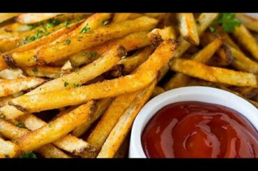 crispy french fries recipe( homemade crispy fries 2021 eid spaciel ) by cooking point with muqdas