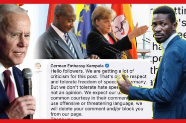 OLUTALO NAMIGE:  America has warned France for threatening Bobi Wine's supporters