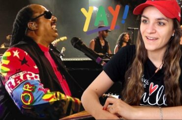 Reacting to Stevie Wonder "I wish" & "Isn't she lovely" | FrenchTastic Reaction