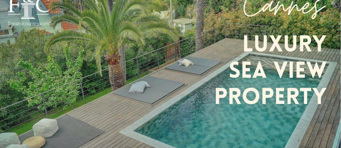 Sea View Villa for sale in Cannes