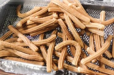 France Street Food. Cooking Sweet Churros, Seen in Nice