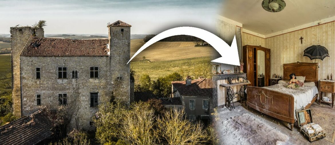 LOST IN THE COUNTRYSIDE | Abandoned Southern French Tower MANSION of a Generous Wine Family