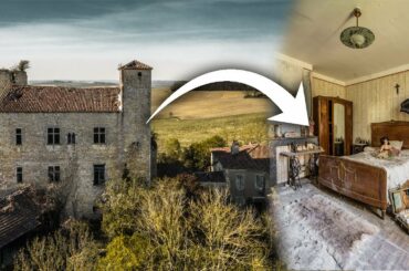 LOST IN THE COUNTRYSIDE | Abandoned Southern French Tower MANSION of a Generous Wine Family