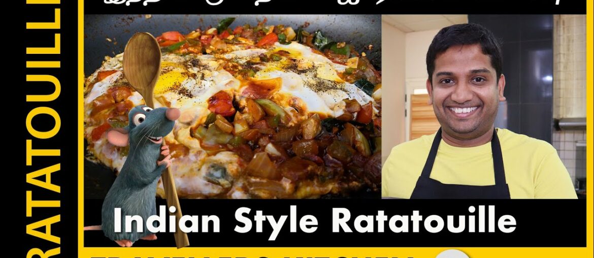 Indian Style Ratatouille with Egg Recipe in Tamil | French food in Indian style