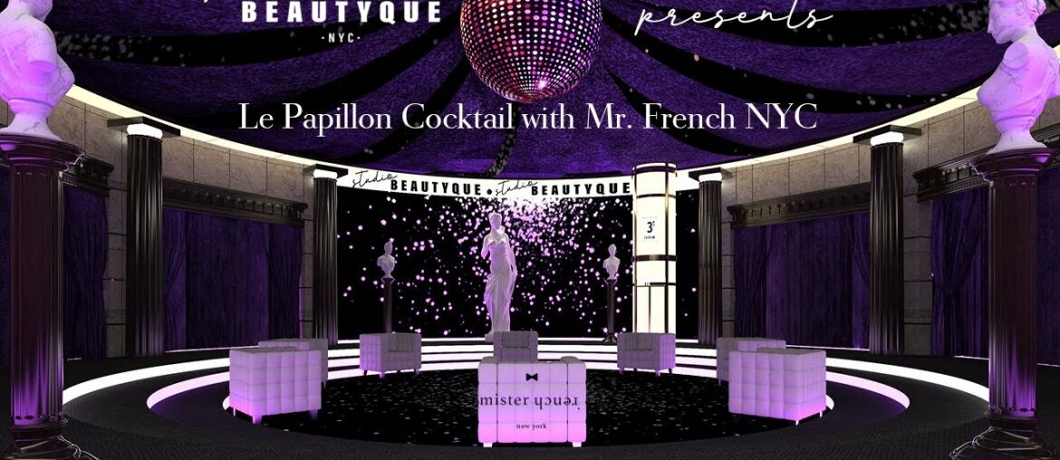 How to Make "Le Papillon" - Studio Beautyque's Cocktail by Mister French's Mixologist, Sebastianbar