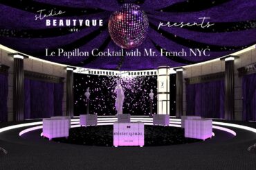 How to Make "Le Papillon" - Studio Beautyque's Cocktail by Mister French's Mixologist, Sebastianbar