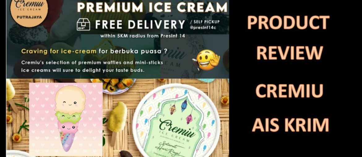 Cremiu Ice cream  Product Review