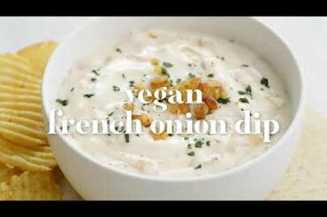 Vegan French Onion Dip