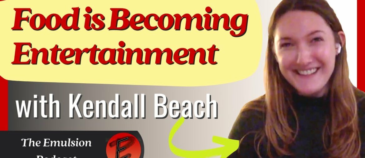 Food becoming entertainment Food becoming entertainment