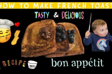 FRENCH TOAST || EASY RECIPE ||BREAKFAST || TASTY || Lenn Benson
