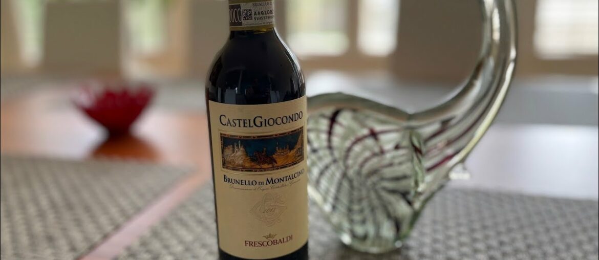 Frescobaldi 2013 Brunello di Montalcino Castelgiocondo Wine Review in half bottle Frescobaldi 2013 Brunello di Montalcino Castelgiocondo Wine Review in half bottle
