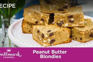 Peanut Butter Blondies - Home & Family