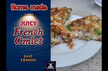 French Omelet | Simple Recipe | Healthy Breakfast | Juicy Taste | Best Choice | Magic Updates #2