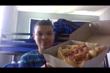 ASMR Charley's Philly Steaks with Unlimited Fries Mukbang (No Talking)