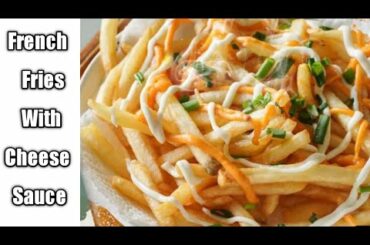 French Fries with Cheese Sauce Recipe | #shorts