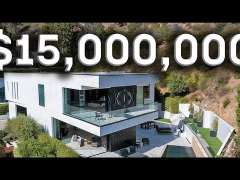 Inside a $15 Million New Hollywood Hills Modern Mansion in the Bird Streets! Inside a $15 Million New Hollywood Hills Modern Mansion in the Bird Streets!