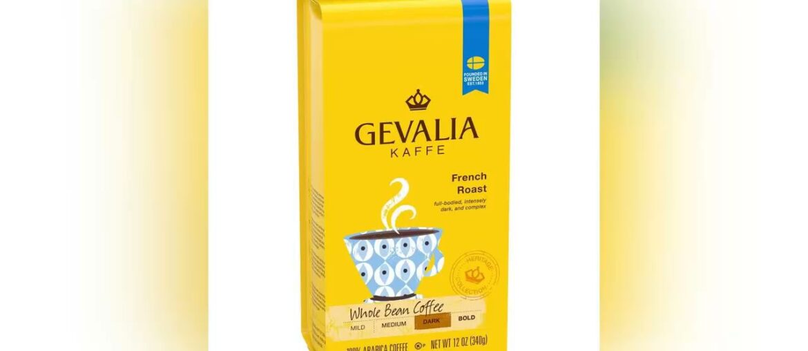 Exclusive Gevalia French Roast Whole Bean Coffee (12 oz Bags, Pack of 6) Exclusive Gevalia French Roast Whole Bean Coffee (12 oz Bags, Pack of 6)