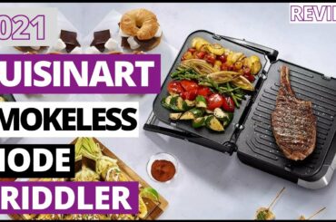 Cuisinart GR-6S Contact Smokeless Mode Griddler | Cuisinart GR 6S Review 2021