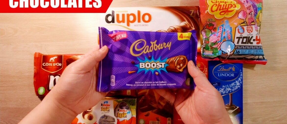 Chocolates & Candies From France Unboxing | Part 1 (Cadbury, Lindt, KinderJoy) Chocolates & Candies From France Unboxing | Part 1 (Cadbury, Lindt, KinderJoy)