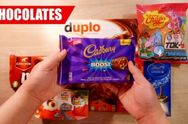 Chocolates & Candies From France Unboxing | Part 1 (Cadbury, Lindt, KinderJoy)