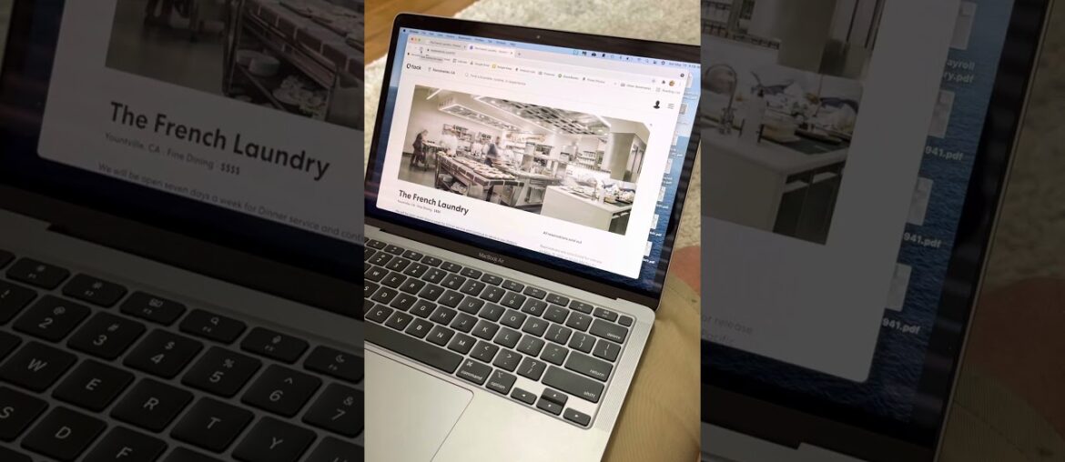 French Laundry Reservation