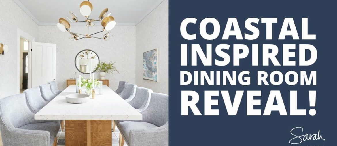 Design Life: Red Brick Redo: Coastal Inspired Dining Room Reveal! (Ep.97)