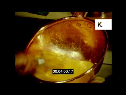 1960s France, Making A Traditional Norman Omelette, Cooking, 16mm 1960s France, Making A Traditional Norman Omelette, Cooking, 16mm