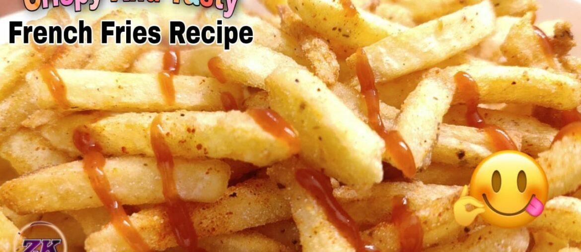 Crispy French Fries Recipe in Hindi || Homemade Crispy Fries Recipe || Restaurant Style French Fries