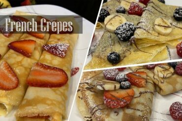French Crepes || How to make Crepes Recipe - RKC