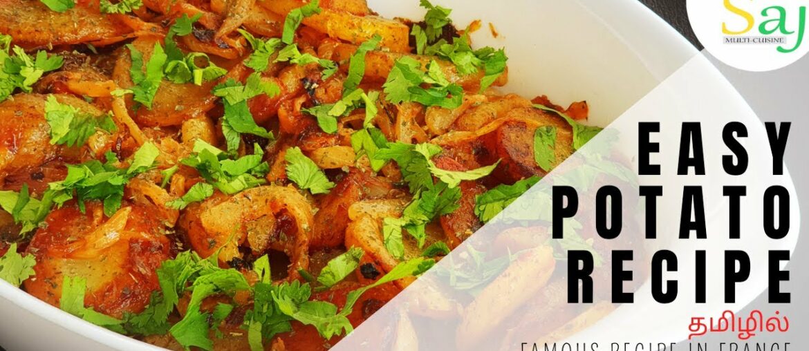 POTATOES RECIPE IN TAMIL / QUICK AND EASY FRENCH STYLE POTATOES RECIPE
