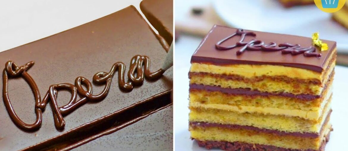 Nyam Nyam | Opera Cake Recipe -Traditional French Cake Nyam Nyam | Opera Cake Recipe -Traditional French Cake