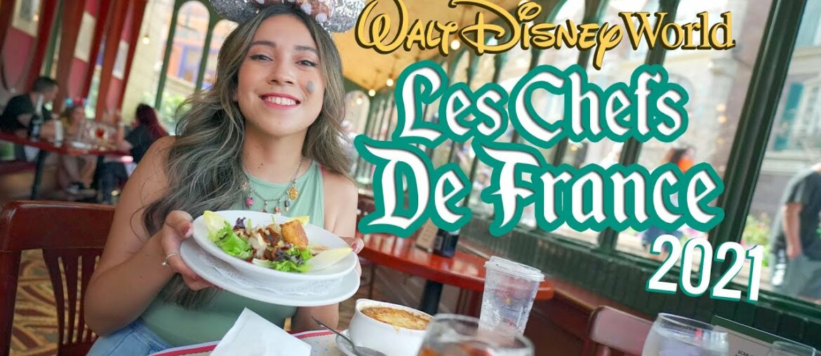 We Dine At Les Chefs De France in Epcot and Fly On the Disney Skyliner for The First Time!