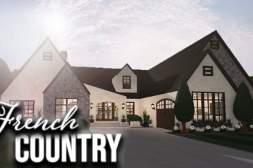 Bloxburg Speedbuild: Cottagecore French Country Farmhouse