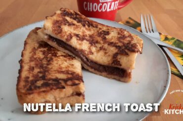 French Toast Nutella Edition | Easy Nutella Recipes | Filled French Toast #shorts