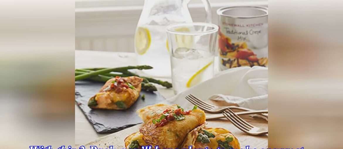 Review: Stonewall Kitchen Traditional Crepe Mix -16 Ounce -2Pack