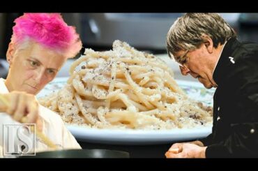 Cacio e pepe: originale vs. gourmet - Claudio Gargioli e Cristina Bowerman