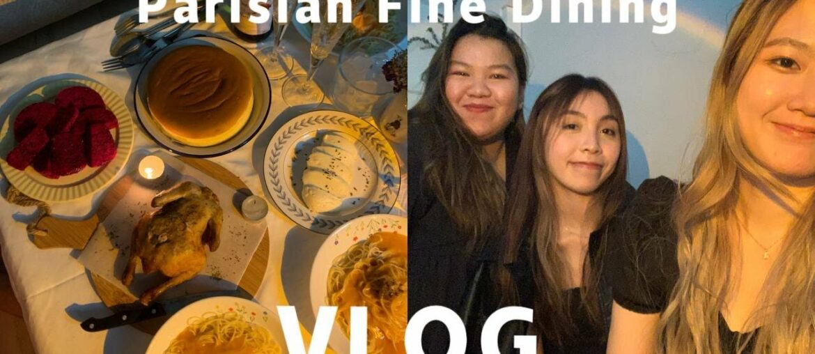 a "parisian fine dining experience" vlog, broke my friend's expensive wine cup a "parisian fine dining experience" vlog, broke my friend's expensive wine cup