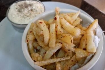 French Fries Recipe With Cheesy White Sauce | McDonalds Style | My Unique Recipe