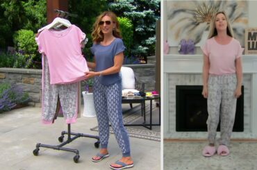 MUK LUKS French Terry Lounge Set on QVC