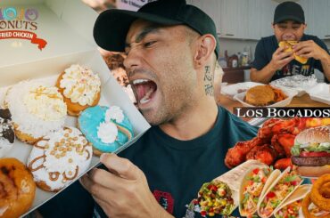 FULL DAY OF CHEATING AT MY FAVORITE RESTAURANTS | DONUTS | MEXICAN CUSINE | GOURMET BURGERS