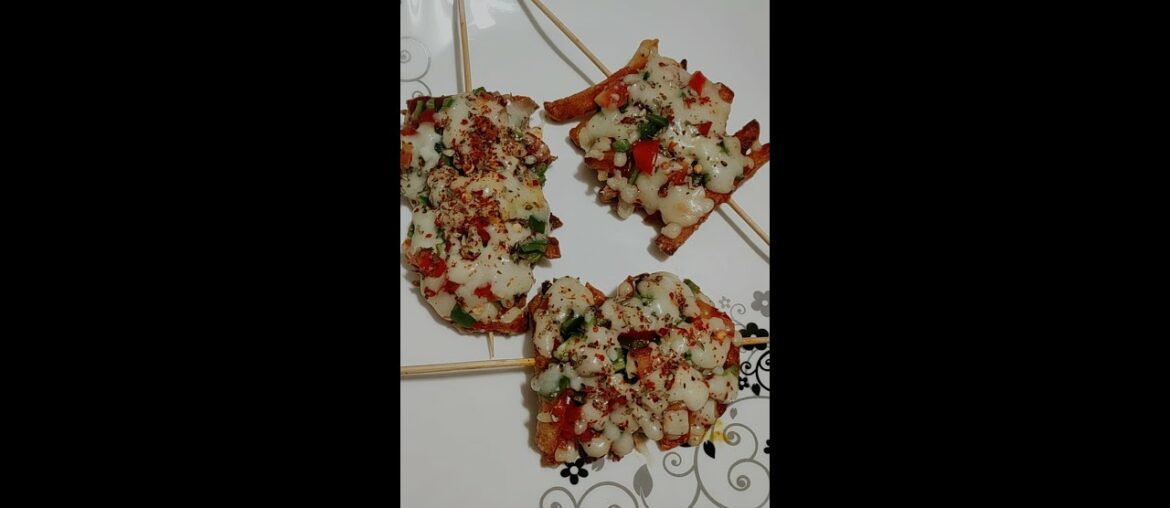 Instant French Fries Pizza | Easy snack recipe | Pizza Fries |