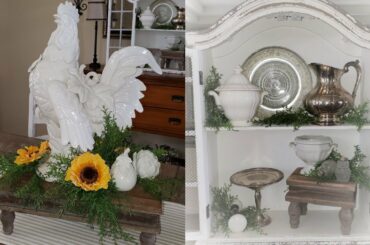 FRENCH FARMHOUSE DECOR  - DECORATE WITH ME IN THE DINING ROOM - FARMHOUSE - FRENCH COUNTRY