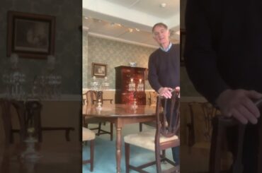 French farmhouse circular dining table