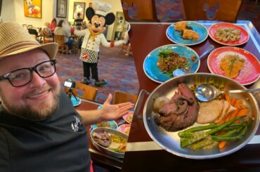 Chef Mickey's Dinner 2021 | NEW Food Menu & The Best Character Dining | Disney’s Contemporary Resort